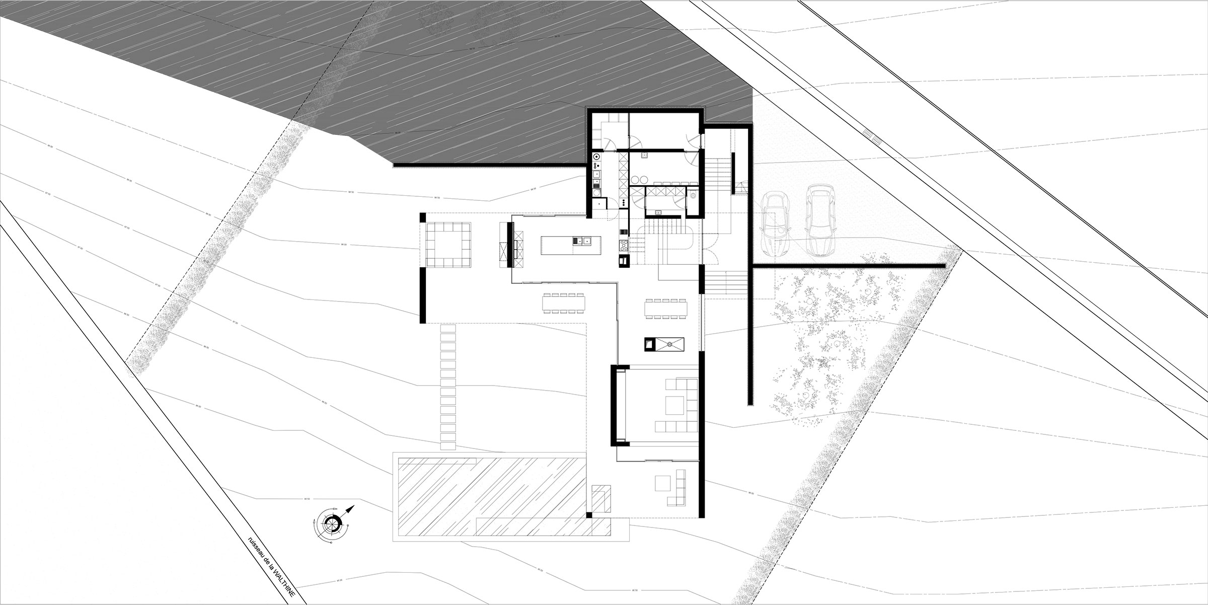  © <bold> SMASH ARCHI</bold>TECTURE srl | LABA | construction d'une villa contemporaine